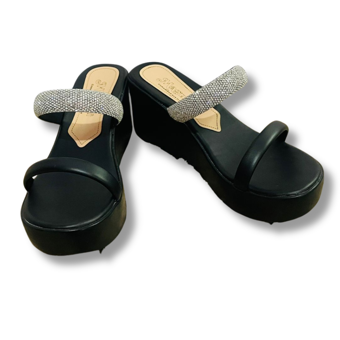 Magumi Brillo Taco 7 Negro